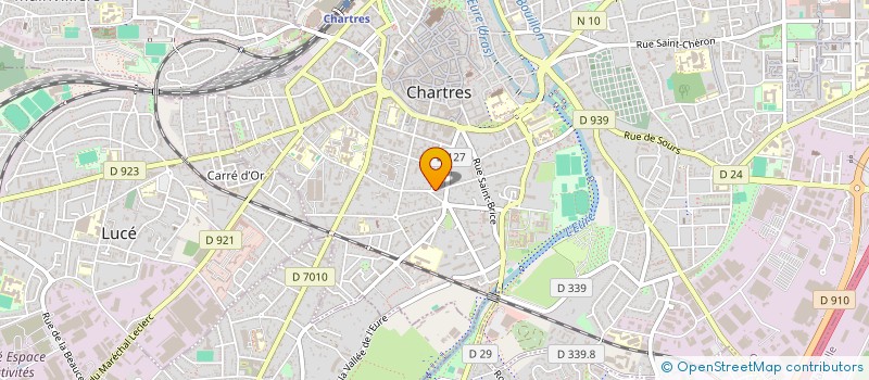 localisation de l'entreprise SCI ALFRAN à CHARTRES