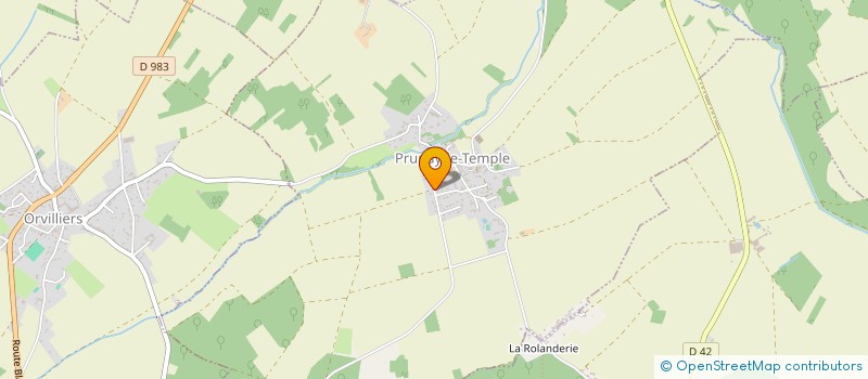 localisation de l'entreprise SCI ALFRAN  PRUNAY-LE-TEMPLE