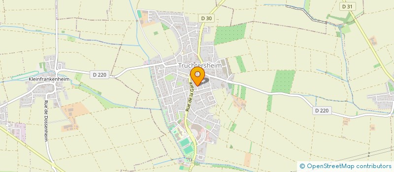 localisation de l'entreprise SCI ALFRED  TRUCHTERSHEIM