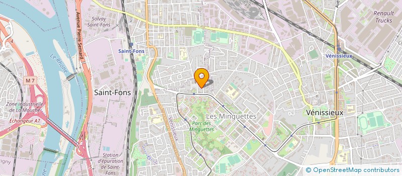 localisation de l'entreprise SCI ALFRED DE MUSSET  SAINT-PRIEST