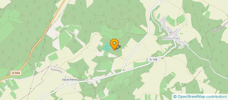 localisation de l'entreprise SCI ALFRED ERIC COLLIN  TONNERRE