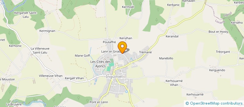 localisation de l'entreprise SCI ALG PLOUAY  INGUINIEL