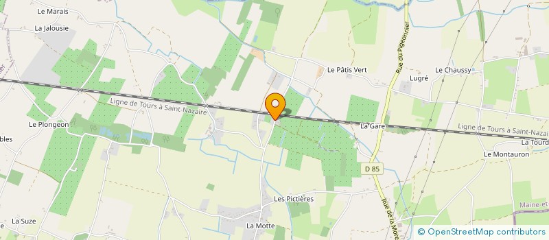 localisation de l'entreprise SCI ALGA  VARENNES-SUR-LOIRE