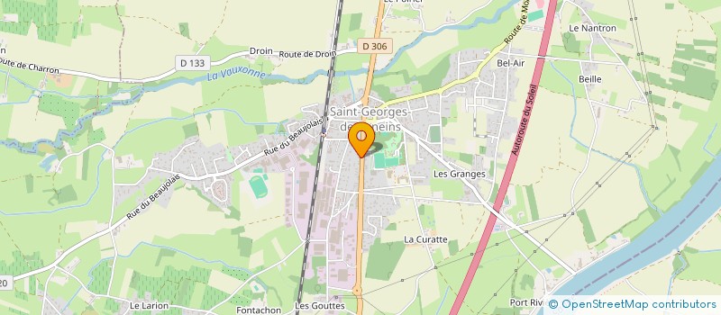 localisation de l'entreprise SCI ALGAFRA  SAINT-GEORGES-DE-RENEINS