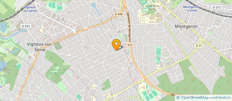 localisation de l'entreprise SCI ALGARVE à VIGNEUX-SUR-SEINE