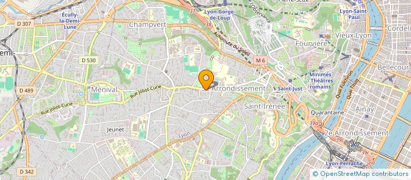 localisation de l'entreprise SCI ALGATHIXA  LYON