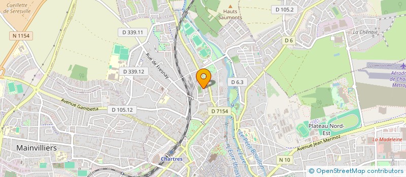 localisation de l'entreprise SCI ALGBO à CHARTRES