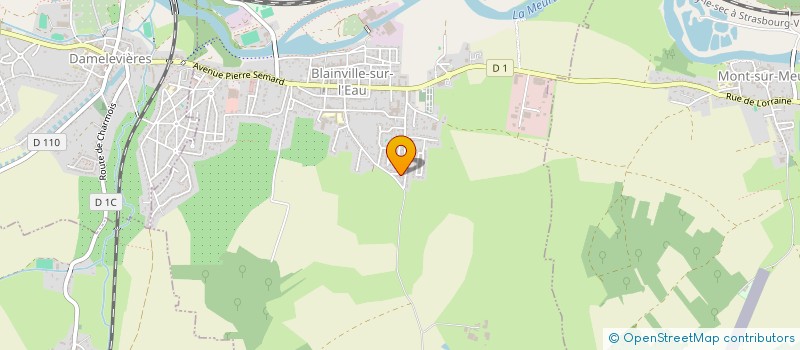 localisation de l'entreprise SCI ALGD  BLAINVILLE-SUR-L'EAU