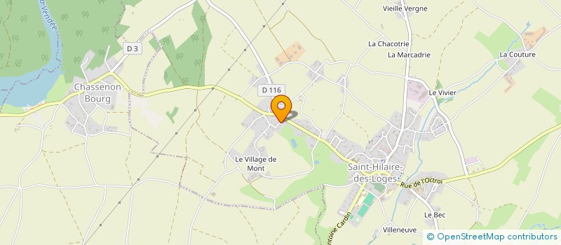 localisation de l'entreprise SCI ALGEN  SAINT-HILAIRE-DES-LOGES