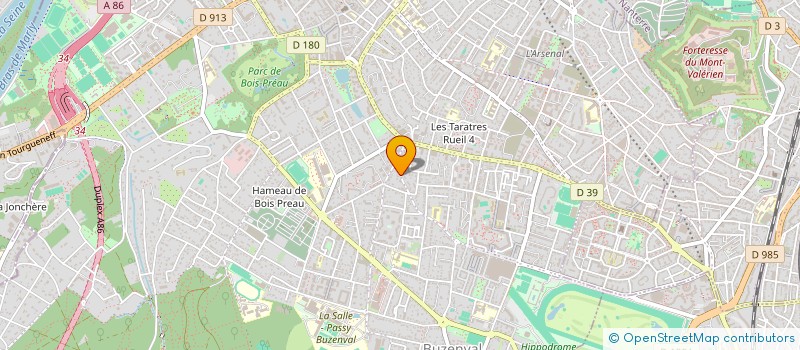 localisation de l'entreprise SCI ALGER D11 à RUEIL-MALMAISON