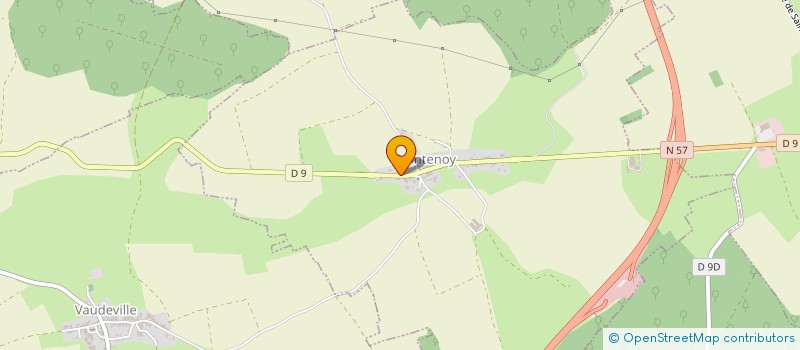 localisation de l'entreprise SCI ALGEVA  CRANTENOY