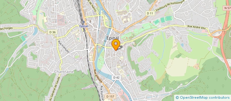 localisation de l'entreprise SCI ALGIMONGE à EPINAL