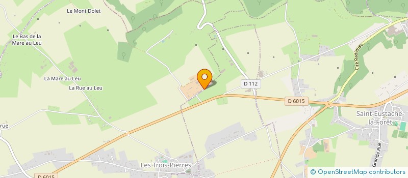 localisation de l'entreprise SCI ALGOBA  SAINNEVILLE