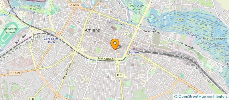 localisation de l'entreprise SCI ALGWIL à AMIENS