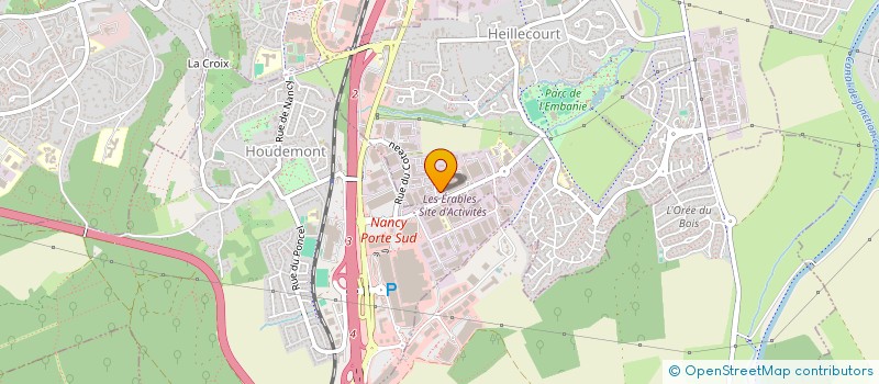 localisation de l'entreprise SCI ALI  HEILLECOURT