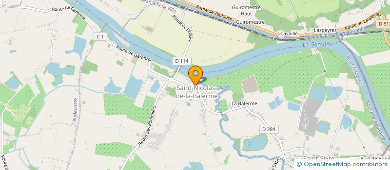 localisation de l'entreprise SCI ALIA  SAINT-NICOLAS-DE-LA-BALERME