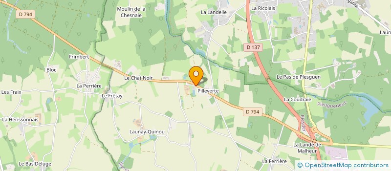 localisation de l'entreprise SCI ALIAN ESTATE  PLESDER