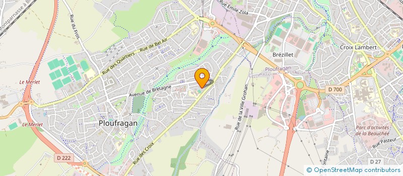 localisation de l'entreprise SCI ALIANCE  PLOUFRAGAN