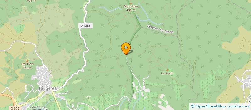 localisation de l'entreprise SCI ALIAS PANTEL  TAUSSAC-LA-BILLIERE