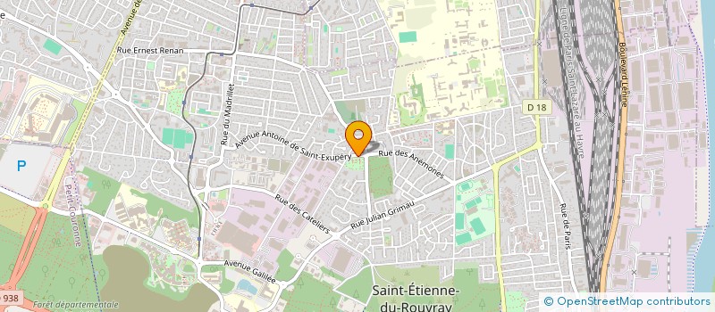 localisation de l'entreprise SCI ALIBARAK  SAINT-ETIENNE-DU-ROUVRAY