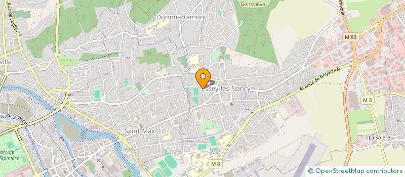 localisation de l'entreprise SCI ALICAS  ESSEY-LES-NANCY