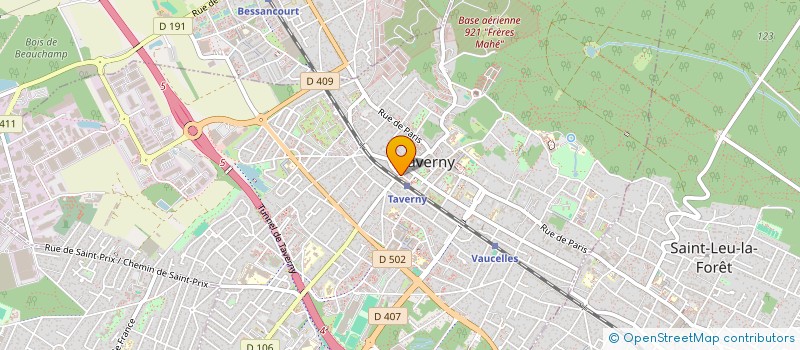 localisation de l'entreprise SCI ALICE 1  TAVERNY