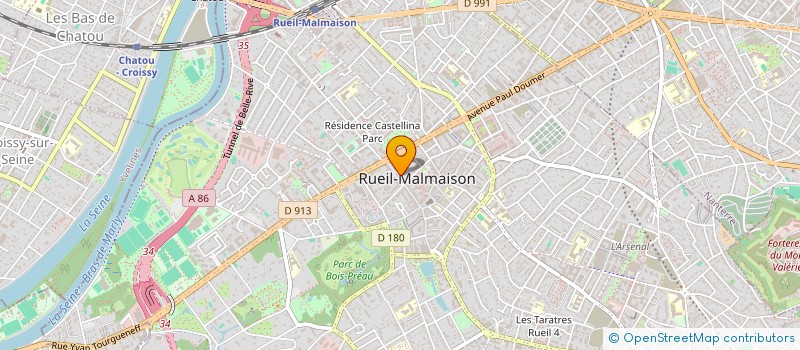 localisation de l'entreprise SCI ALICE à RUEIL-MALMAISON