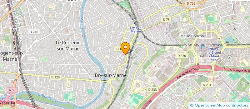 localisation de l'entreprise SCI ALICE  BRY-SUR-MARNE