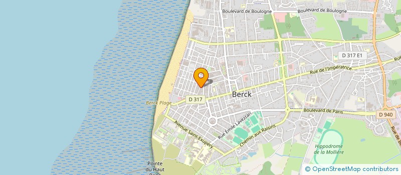 localisation de l'entreprise SCI ALICE à BERCK