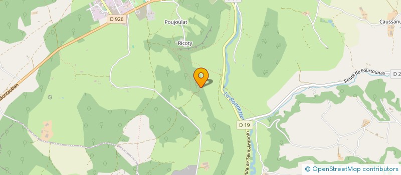 localisation de l'entreprise SCI ALICE  ESPINAS