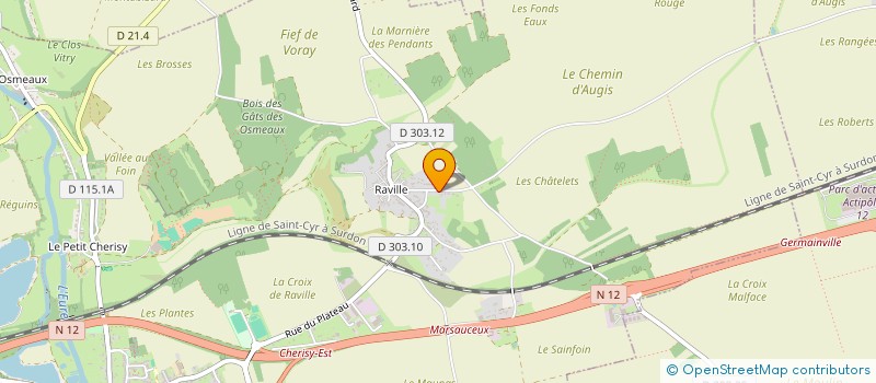 localisation de l'entreprise SCI ALICE à CHERISY