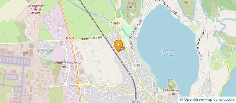 localisation de l'entreprise SCI ALICE  ISTRES