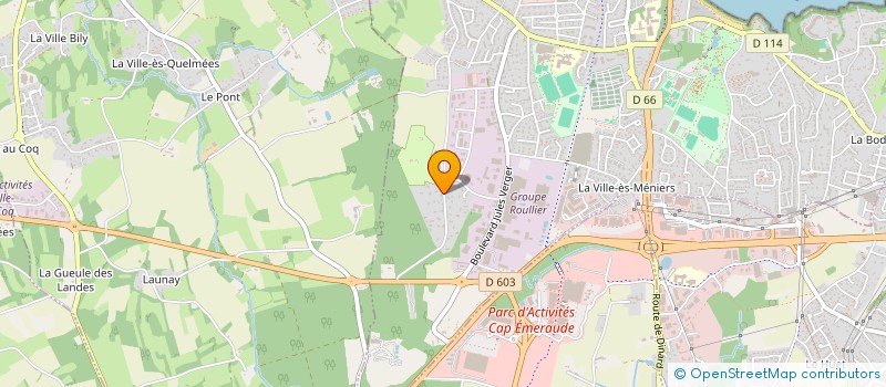 localisation de l'entreprise SCI ALICE  DINARD