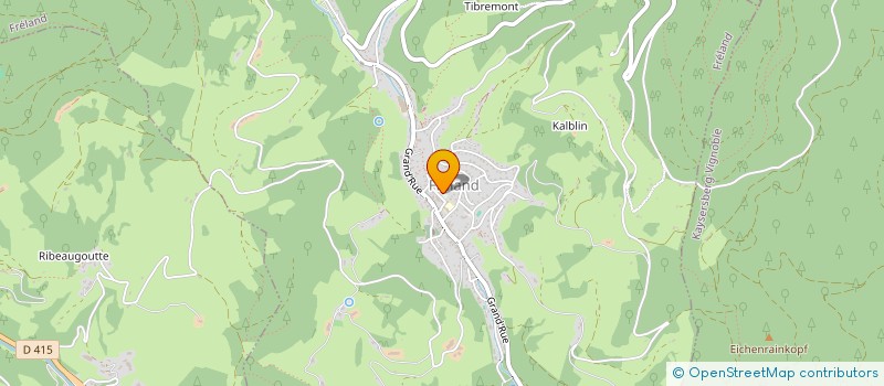 localisation de l'entreprise SCI ALICE  FRELAND