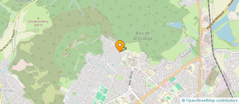 localisation de l'entreprise SCI ALICE à THIONVILLE