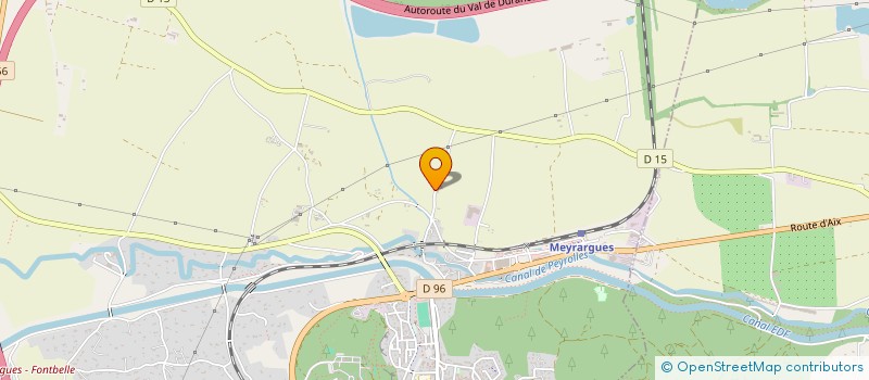 localisation de l'entreprise SCI ALICE  MEYRARGUES