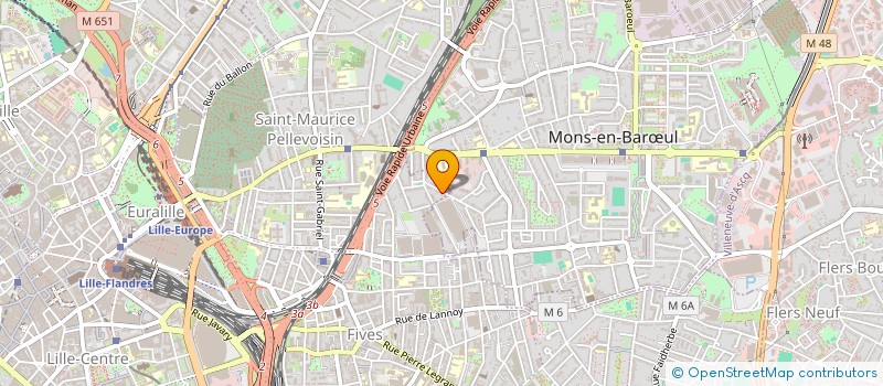 localisation de l'entreprise SCI ALICE 59 à LILLE