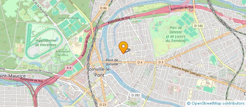 localisation de l'entreprise SCI ALICE à JOINVILLE-LE-PONT