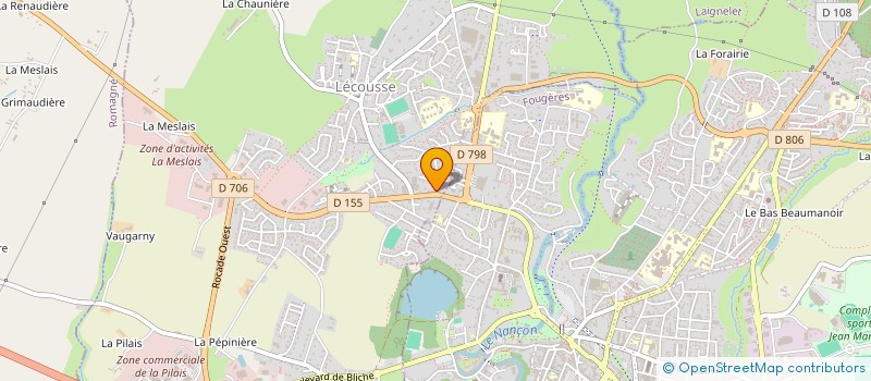 localisation de l'entreprise SCI ALICE AISELAJ  LECOUSSE