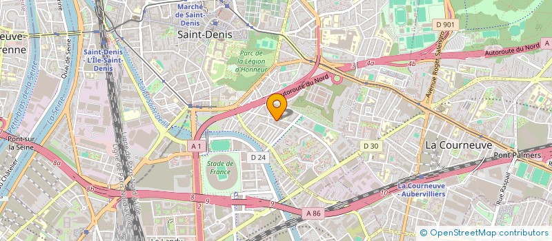 localisation de l'entreprise SCI ALICE IMMO  SAINT-DENIS
