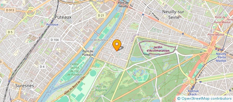 localisation de l'entreprise SCI ALICE MADAR 42 FABERT à NEUILLY-SUR-SEINE