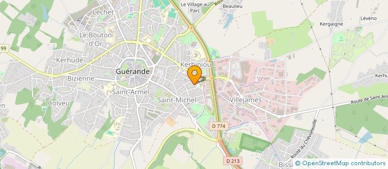 localisation de l'entreprise SCI ALICO44  GUERANDE