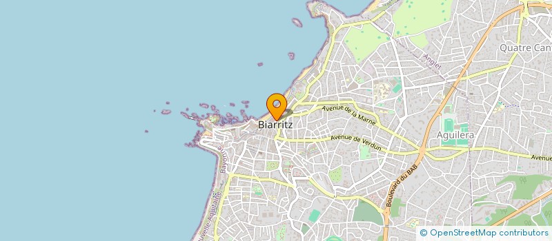 localisation de l'entreprise SCI ALIENOR à BIARRITZ