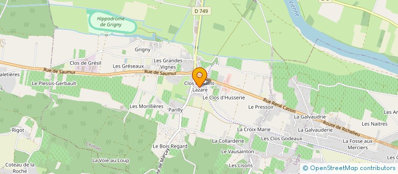 localisation de l'entreprise SCI ALIENOR à AVOINE