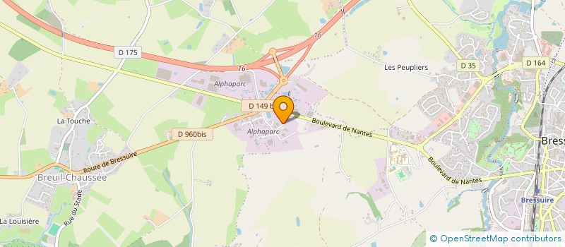 localisation de l'entreprise SCI ALIETTE à BOISME