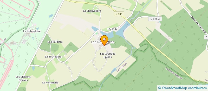 localisation de l'entreprise SCI ALIGRE à LES RESSUINTES