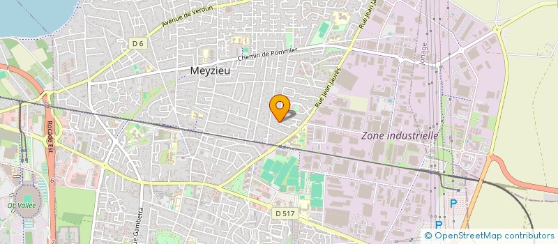 localisation de l'entreprise SCI ALIM'S IMMO  MEYZIEU