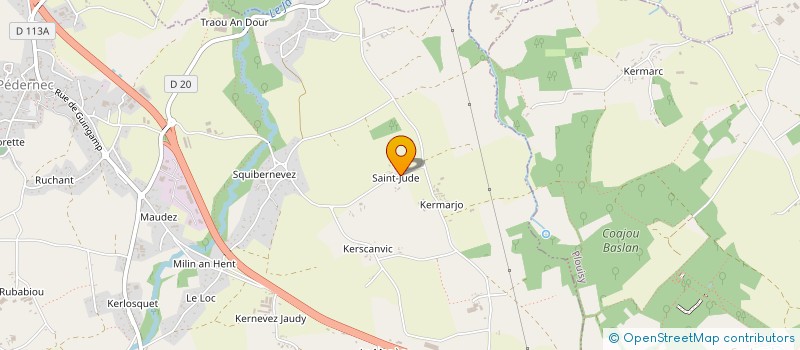 localisation de l'entreprise SCI ALIMA  PEDERNEC