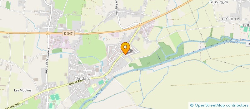 localisation de l'entreprise SCI ALIMEH  LOIRE-AUTHION