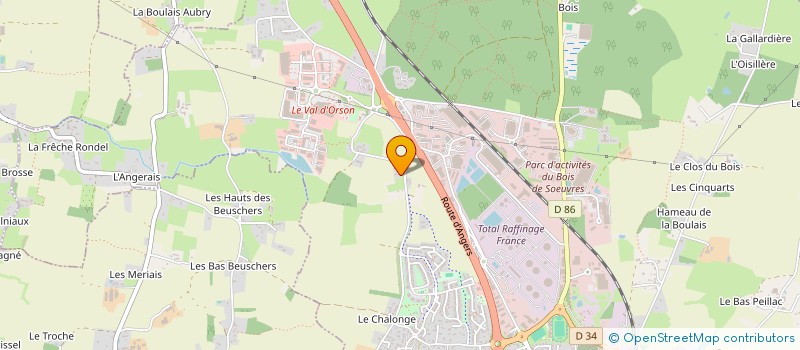 localisation de l'entreprise SCI ALIMETHO  VERN-SUR-SEICHE